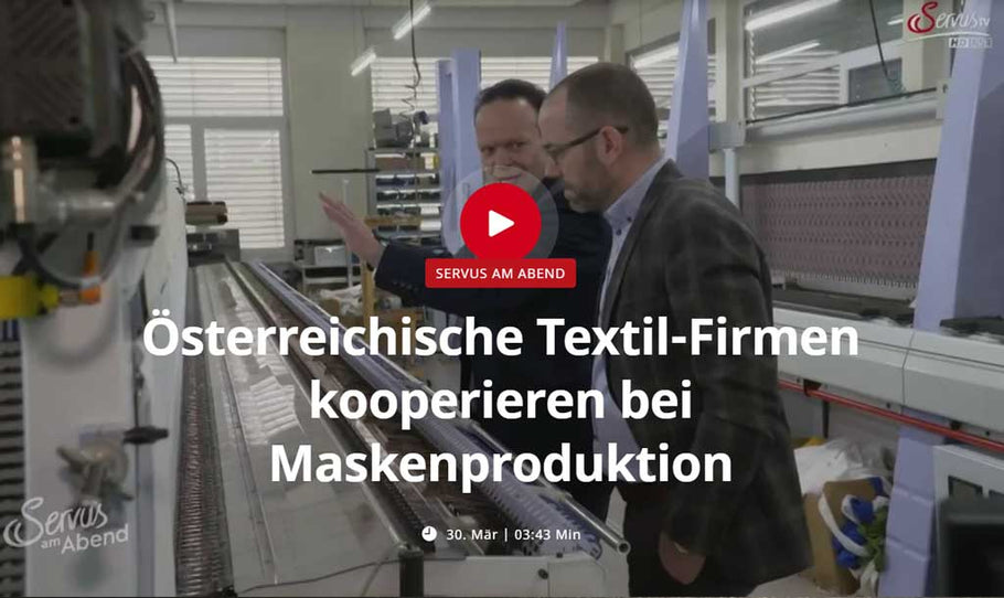 Österreichische Textilfirmen kooperieren bei Maskenproduktion